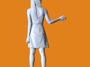Miniature Pose People 67 3D Print Model