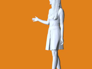 Miniature Pose People 67 3D Print Model