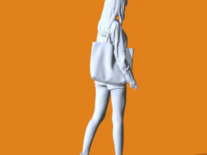 Miniature Pose People 68 3D Print Model
