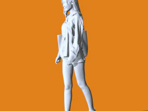 Miniature Pose People 68 3D Print Model