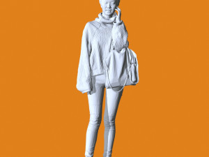 Miniature Pose People 70 3D Print Model