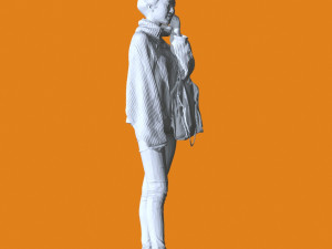Miniature Pose People 70 3Dプリントモデル