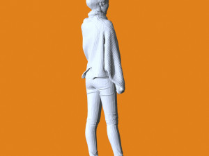 Miniature Pose People 70 3Dプリントモデル