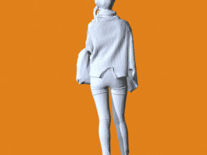 Miniature Pose People 70 3Dプリントモデル