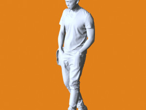 Miniature Pose People 71 3D Print Model
