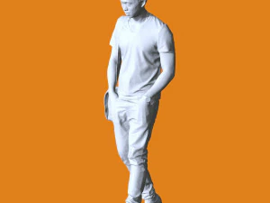 Miniature Pose People 71 3D Print Model