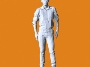 Miniature Pose People 72 3D 打印模型