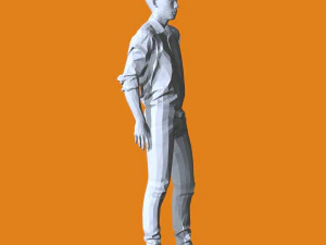 Miniature Pose People 72 3D Print Model