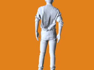 Miniature Pose People 72 3D Print Model