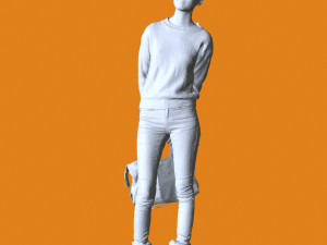 Miniature Pose People 73 3D Print Model