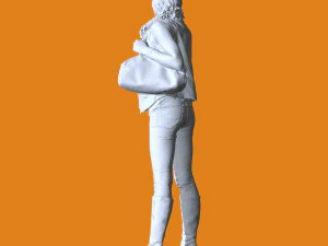 Miniature Pose People 74 3D Print Model