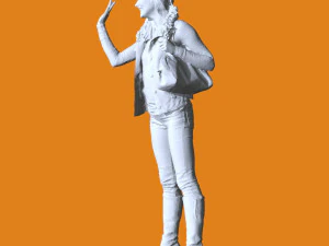 Miniature Pose People 74 3D Print Model