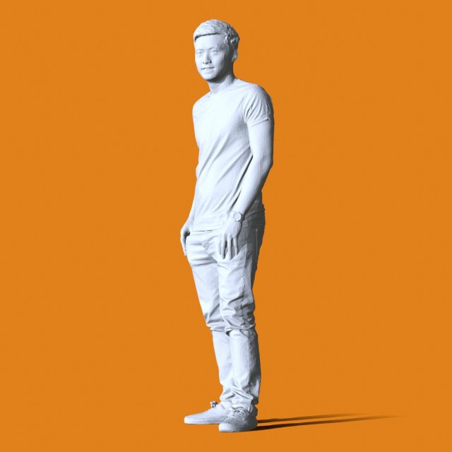 Miniature Pose People 75 Modelo de impresión 3D .c4d .max .obj .3ds .fbx .stl .blend 
