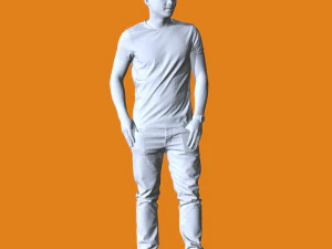 Miniature Pose People 75 3D Print Model