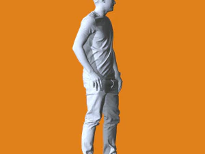 Miniature Pose People 75 3D Print Model