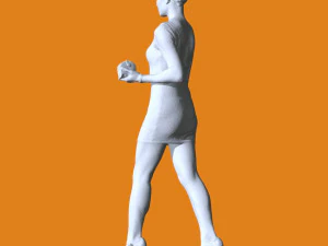 Miniature Pose People 77 3D Print Model
