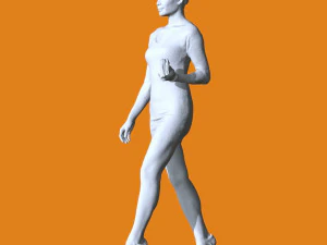 Miniature Pose People 77 3D Print Model
