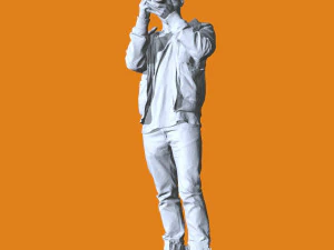 Miniatuurpose Mensen 78 3D printmodel