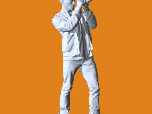 Miniature Pose People 78 3D Print Model