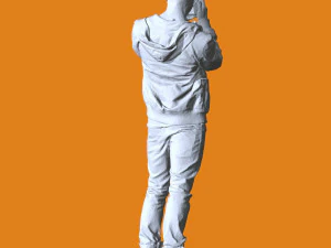 Miniature Pose People 78 3D Print Model