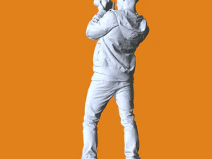 Miniature Pose People 78 3D Print Model