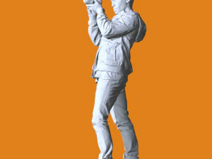 Miniature Pose People 78 3D Print Model