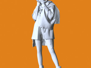 Miniature Pose People 80 3D Print Model