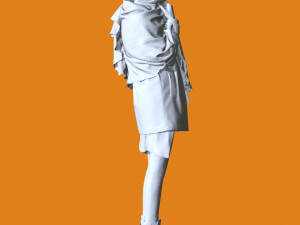 Miniature Pose People 80 Modello di stampa 3D