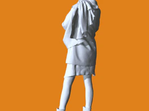 Miniature Pose People 80 3D Print Model