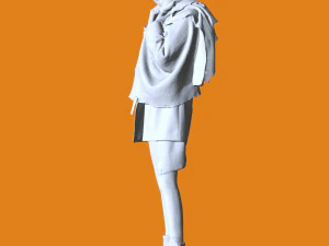 Miniature Pose People 80 3D Print Model