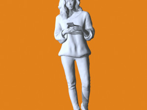 Miniature Pose People 82 3Dプリントモデル