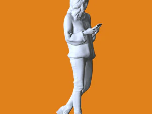 Miniature Pose People 82 3D Print Model