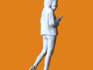 Miniature Pose People 82 3Dプリントモデル