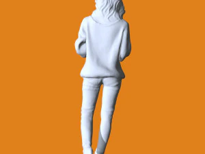 Miniature Pose People 82 3D Print Model