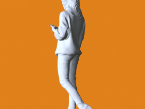 Miniature Pose People 82 3Dプリントモデル