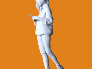 Miniature Pose People 82 3D Print Model