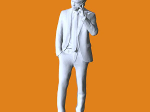 Miniature Pose People 83 3D Print Model