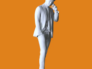 Miniature Pose People 83 3D Print Model