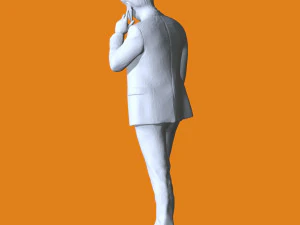 Miniature Pose People 83 3D Print Model