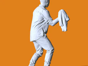 Miniature Pose People 84 3D Print Model
