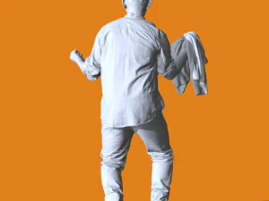 Miniature Pose People 84 3D Print Model