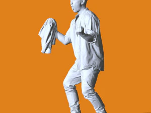 Miniature Pose People 84 3D Print Model