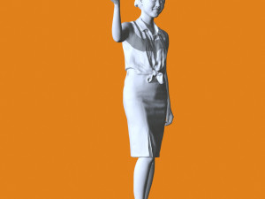Miniature Pose People 85 3D 打印模型
