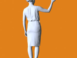 Miniature Pose People 85 3D 打印模型