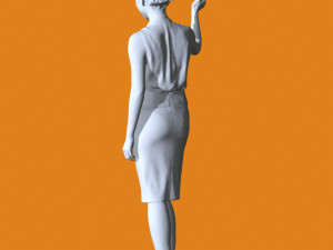 Miniature Pose People 85 3D 打印模型