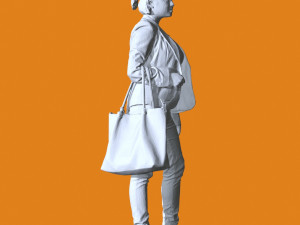 Miniature Pose People 87 3D Print Model