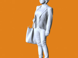 Miniature Pose People 87 3D Print Model