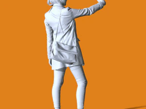 Miniature Pose People 89 3D Print Model