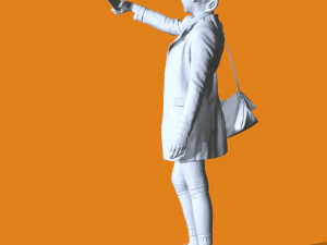 Miniature Pose People 89 3D Print Model