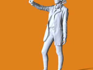 Miniature Pose People 89 3D Print Model